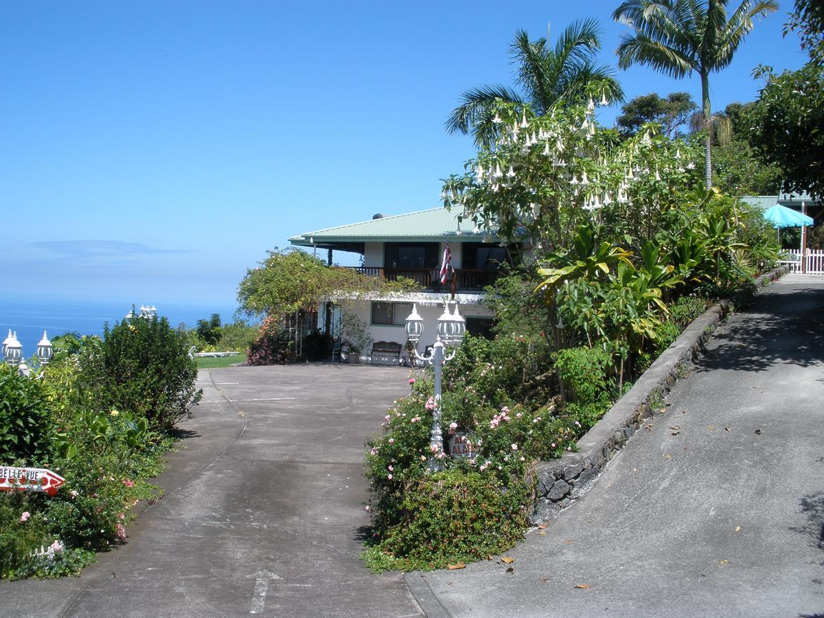 Bed and Breakfast Belle Vue Kona Inc Captain Cook Exterior foto